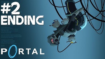 Portal HD Walkthrough - Part 2/2 "Escape" (Ending + SONG)