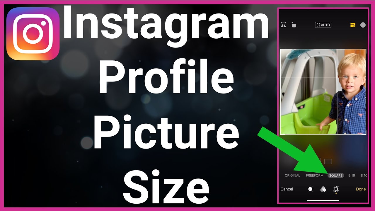 Instagram Profile Picture Size - Full,View