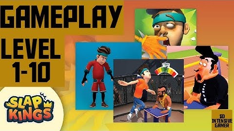 Slap Kings - Gameplay Full Walkthrough Part -1 (Level 1-10)