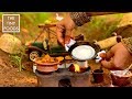 Appam + Mutton Paya | Goat Trotters | ஆட்டுக்கால் பாயா | Aatu Kaal Paya | Goat Leg Paya | Tiny Foods