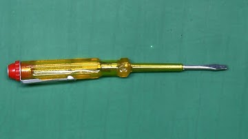 Dangerous Device - Neon Mains Testing Screwdriver