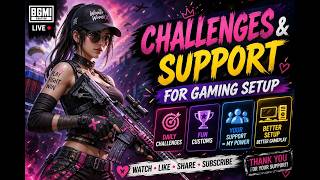 NEED SUPPORT FOR GAMING SETUP #bgmi #telugu #pubg #bgmilive #girlgamer #viral #telugu   -537