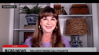 The New Cell Phone Etiquette Cbs News Leading Etiquette Expert Diane Gottsman