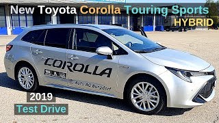 2019 Toyota Corolla Touring Sports Hybrid Drive Test Review screenshot 4