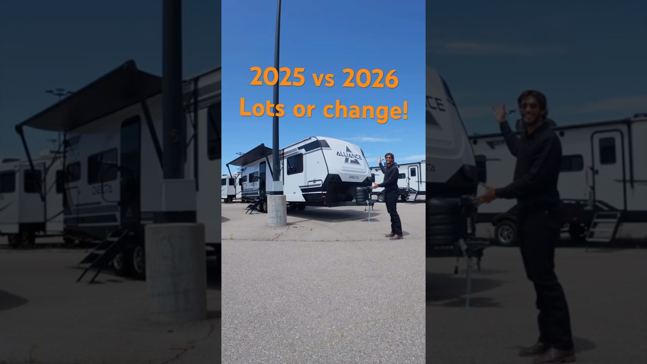 2025 vs 2026 Camper! Lots of CHANGES from Alliance Delta! 2026 Delta