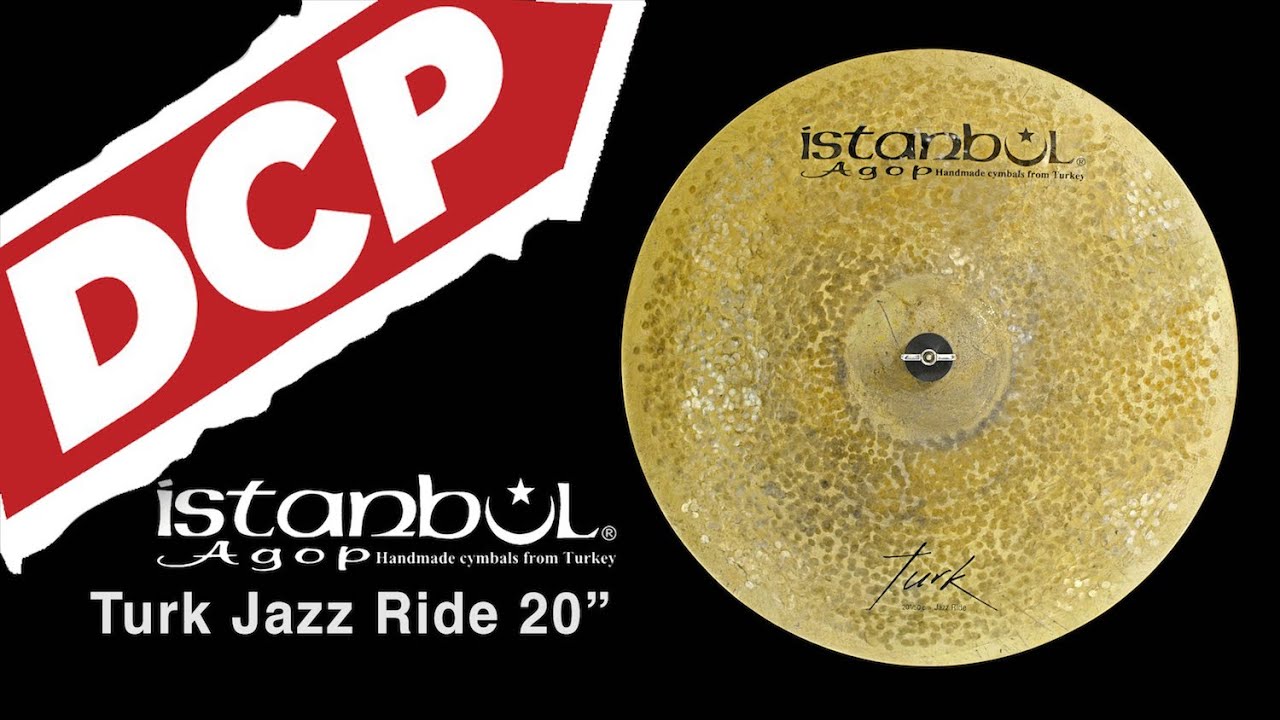 Istanbul Agop Turk Jazz Ride Cymbal 20 1882 grams TJR20 - YouTube