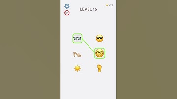 Emoji Puzzle! 😎 16 Level Gameplay Walkthrough | Best Android, iOS Games #shorts