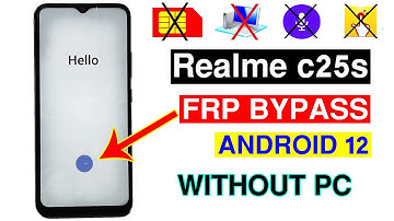 REALME C25S FRP BYPASS | NEW TRICK 2023 | GOOGLE ACCOUNT BYPASS | WITHOUT PC |