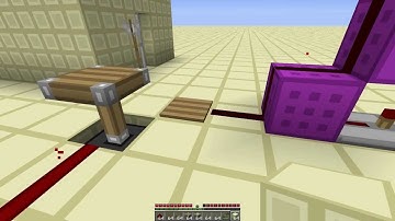 Minecraft Redstone: Proximity Sensor