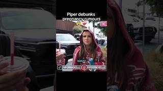 PiperRockelle debunks PREGNANCY rumours🥀😱 #piperrockelle #trending #clips #rumour #pregnancy #couple