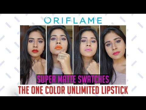 8 Lipstick SUPER MATTE Oriflame  (Indonesia). 