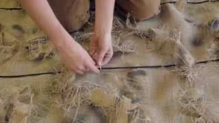 How to make a camo grass mat