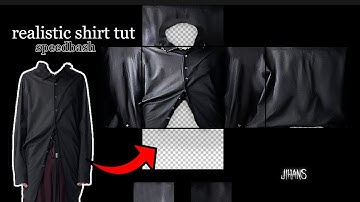 roblox realistic shirt photobash tutorial