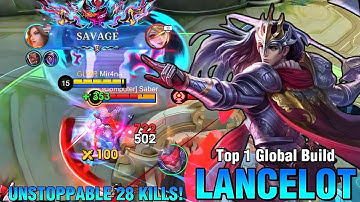 💀 LANCELOT 28 KILLS DOMINATION | UNSTOPPABLE ASSASSIN! 🔥