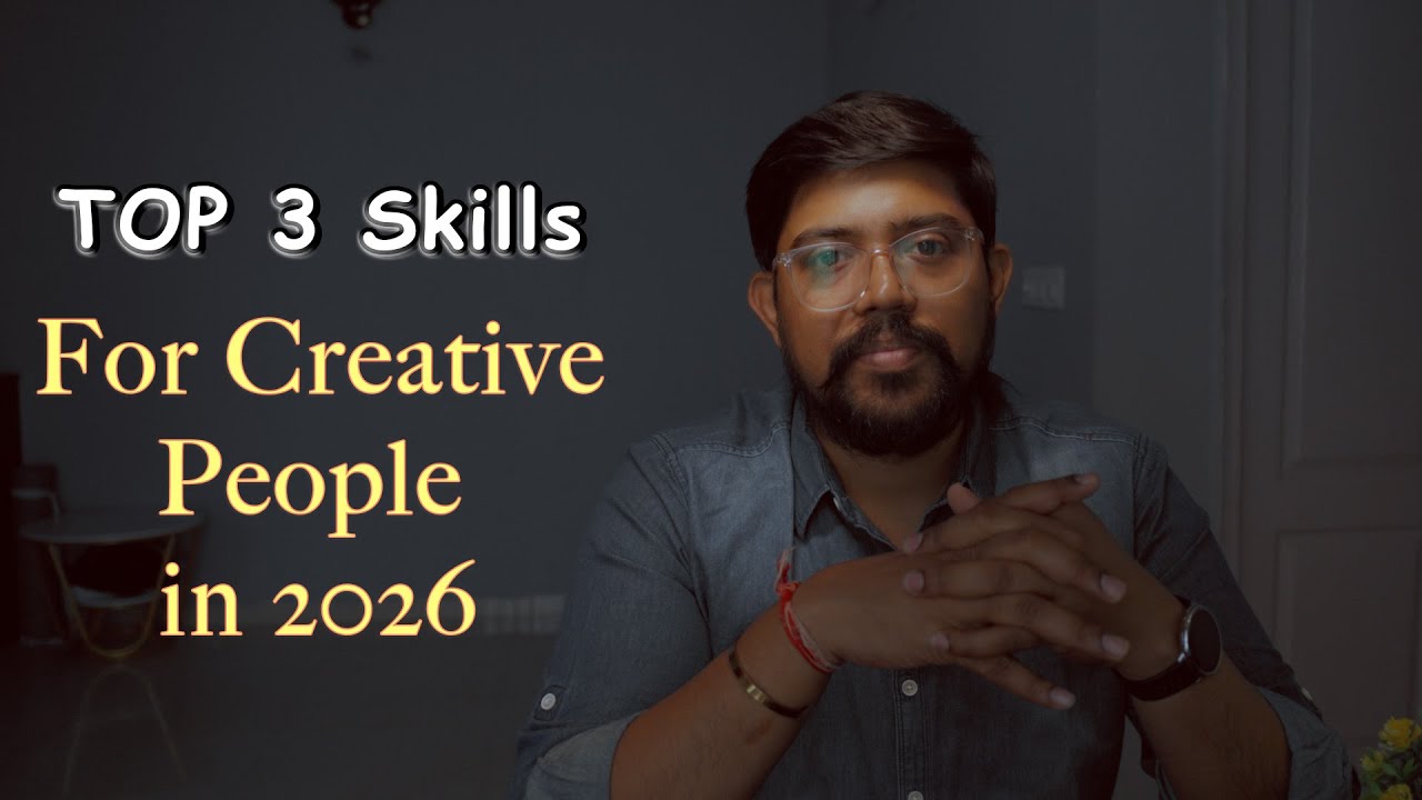 Top 3 Skills You MUST Learn for a Creative Career in 2026 - YouTube