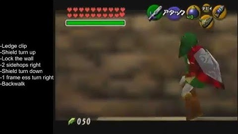 Gerudo Fortress ledge clip to GTG