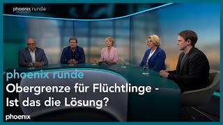phoenixRunde: Obergrenze für Flüchtlinge – ist das die Lösung?