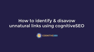 How to Identify and Disavow Unnatural Links
