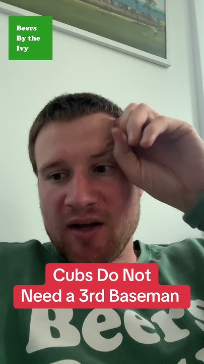 Cubs Do Not Need a 3rd Baseman #cubs #wrigleyfield #mlb #mattshaw YouTube