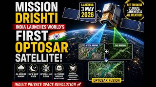 Mission Drishti: India Launches World’s First OptoSAR Satellite by space startup GalaxEye 3 May 2026