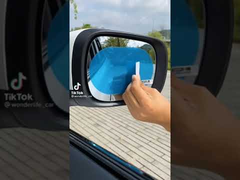 غشاء مرآه السيارة الواقي من المطر و الضباب