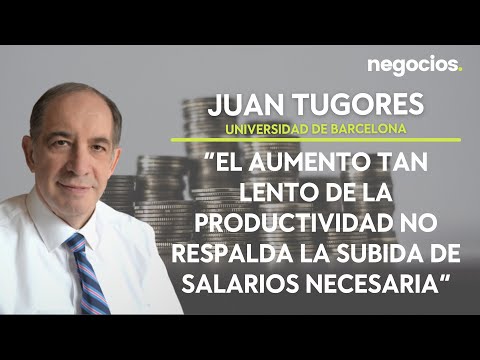 Juan Tugores: &ldquo;El aumento tan lento de la productividad no respalda la subida de salarios necesaria&rdquo;