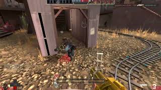 Demoman frag grenade across the map ๐๐