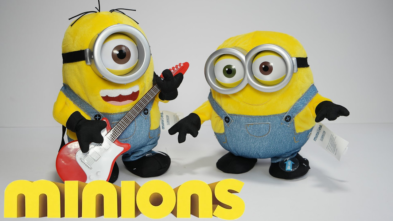 SING 'N DANCE BOB & ROCK 'N ROLL STUART - New 2015 Minions Movie