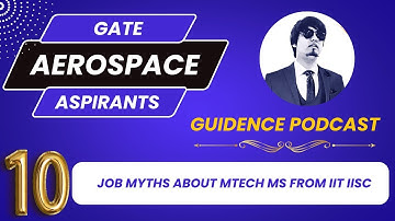 Job myths about MTech / MS from IITs IISC | GATE Aerospace Engineering preparation coaching Viru sir