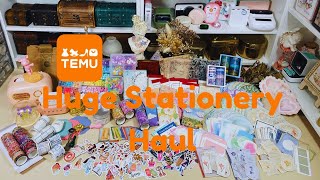 ASMR | 💕TEMU huge stationery haul💕 What I ordered VS What I got *honest review*