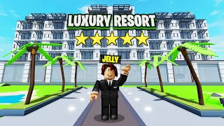 I Opened 5 STAR LUXURY RESORT In Roblox... (Resort Tycoon) screenshot 5