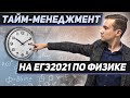 Тайм-менеджмент на ЕГЭ2021 по физике