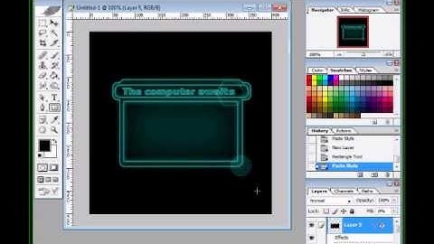 Photoshop Tutorial: TRON Glow Effect