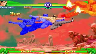 Street Fighter Alpha 3 UPPER - Fei-Long's Super Combos