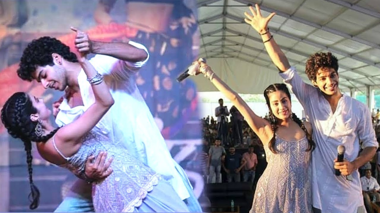 Jhanvi Kapoor & Ishaan Khattar Goes ROMANTIC While Promoting DHADAK Movie | Bollwood News