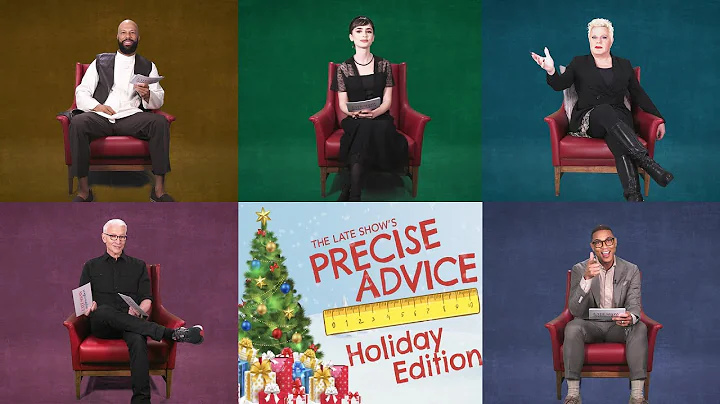 Late Show's Precise Advice: Holiday Edition!