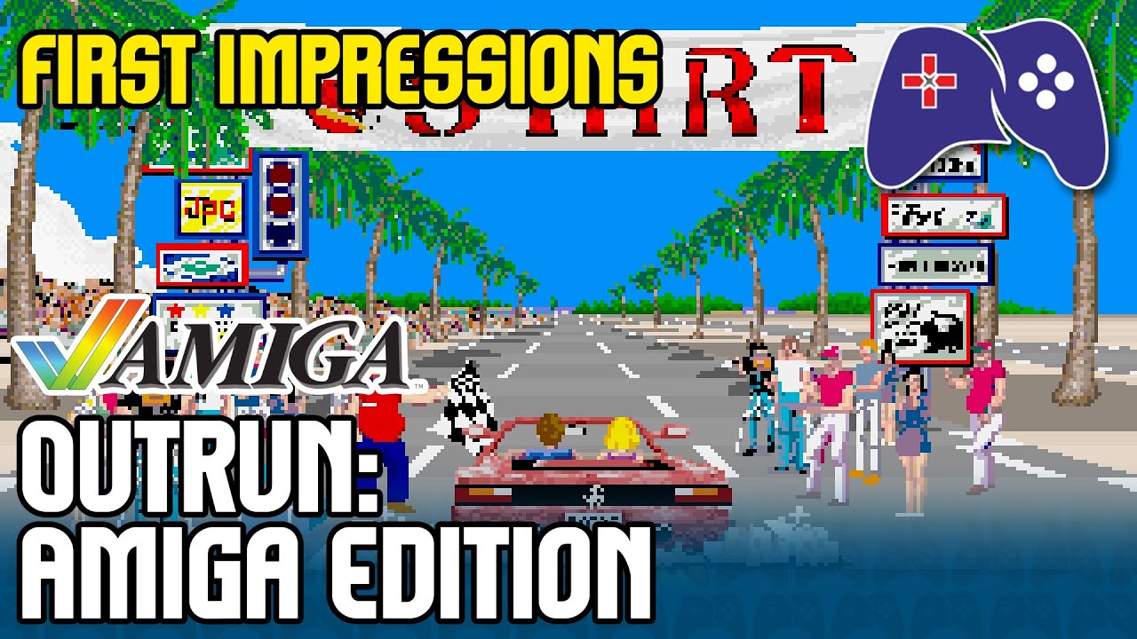 OutRun: Amiga Edition | Первые впечатления 