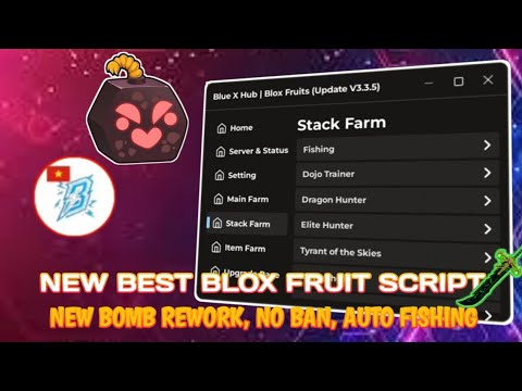 Blox Fruits NEW Bomb Rework Update Script 💣 | Bluex Hub OP GUI (Auto ...