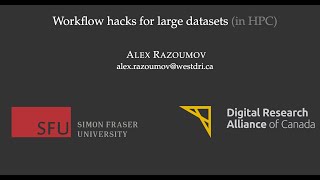 Celebrity Workflow hacks for large datasets in HPC Wealth