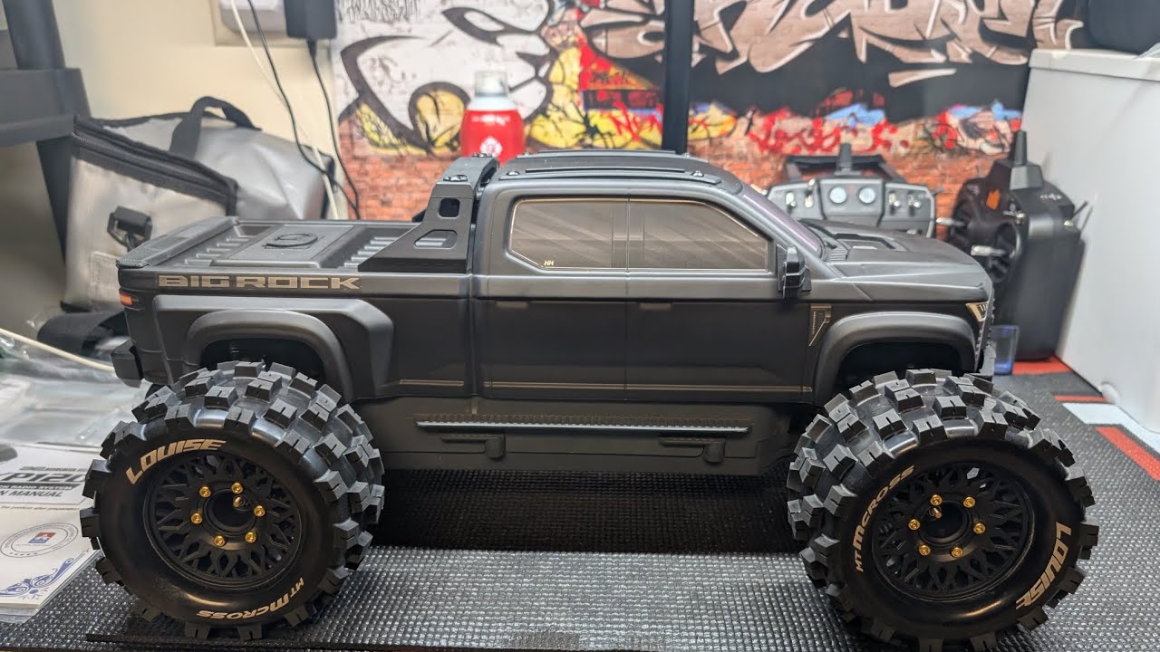 Новая система Hobbywing 4S для Arrma Big Rock 223!!