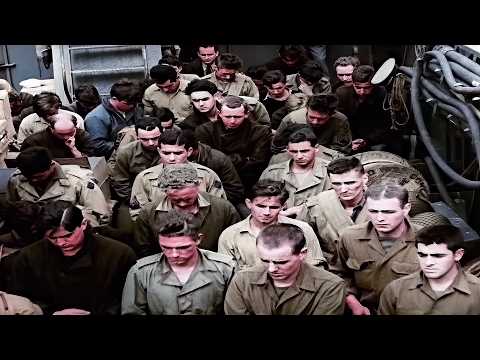 D-Day in Color Like You’ve Never Seen Before (1944) | Normandy Landings 4K Restored