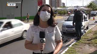 Ciclista morre após ser atropelado na Zona Sul da capital - Cidade Alerta