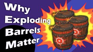 Why Explosive Barrels In Games Are Awesome