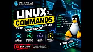 Linux Commands You MUST Know for Ethical Hacking! 💻🔥