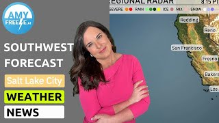 🌤️📊 Amy Freeze’s Southwest Weather Wrap-Up | Salt Lake City Forecast