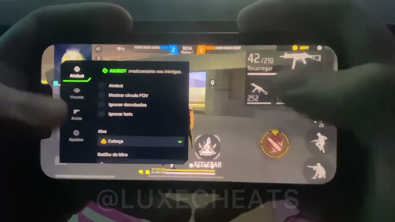 PAINEL GRH4X GBOX IPHONE IPA MOD IOS LUXE CHEATS ANTBAN/ANTIBLACKLIST FREE FIRE MAX