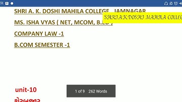 Fy bcom cl lecture 64 by pro Ms Isha vyas
