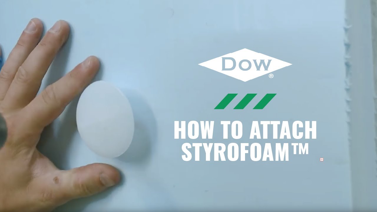Fasteners to attach Styrofoam™ from Dow Building Solutions by Rodenhouse Inc.