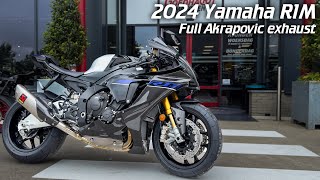 2024 Yamaha R1M | Full Akrapovic exhaust