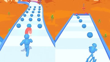 Rope Man Run - Gameplay | Level 11,12,13,14,15 #RopeManRun